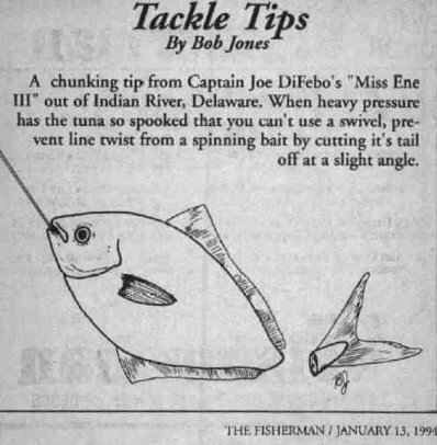 Click here to return  to Captain Dave's Tackle Tips Page!