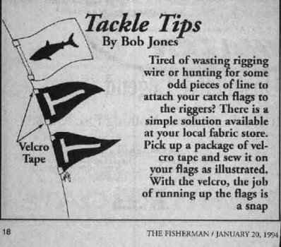 Click here to return  to Captain Dave's Tackle Tips Page!