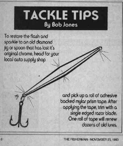 Click here to return  to Captain Dave's Tackle Tips Page!